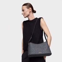 Bandolera Kaos Mini Lines Gris Oscuro   Bandolera Kaos Mini Lines Gris Oscuro   5